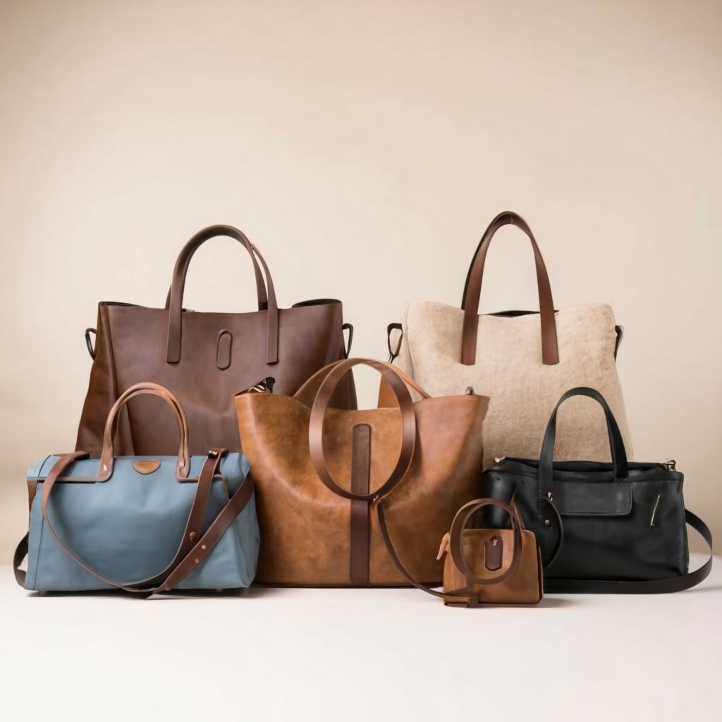 lots of bags all together at CHORÉGIRL