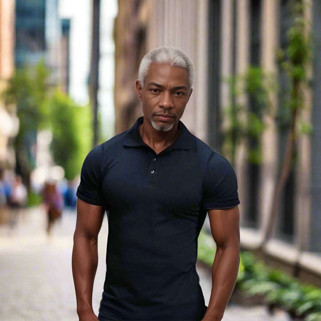 Men's Casual and Comfortable Sports Short-sleeved Polo Shirt