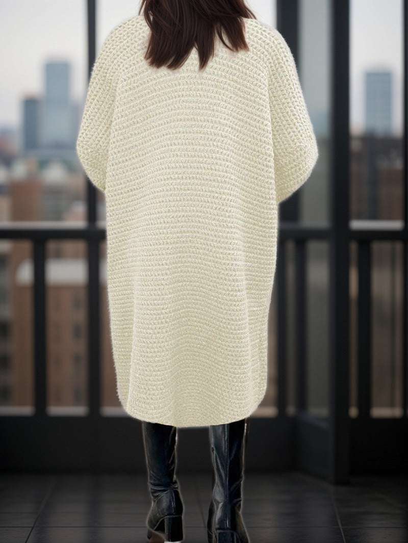 Women's Loose and Long Thick Cardigan Coat