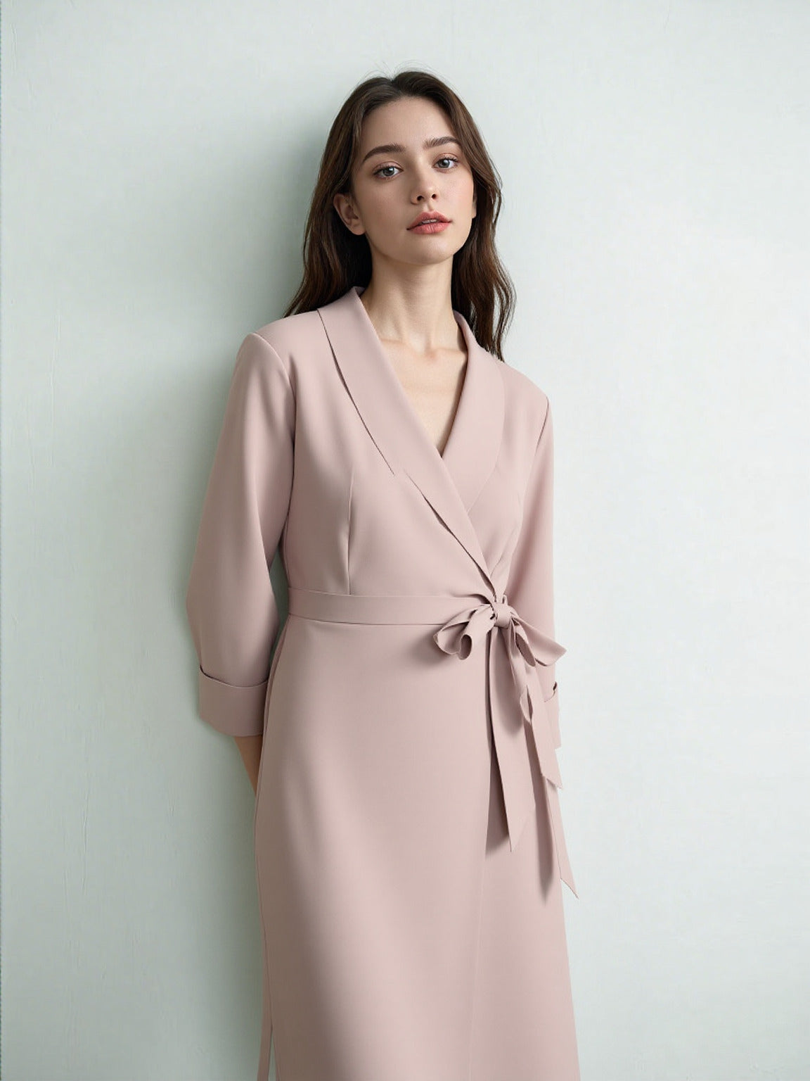 Women's Elegant Business Style A-Line Suit Dress - ChoreGirl