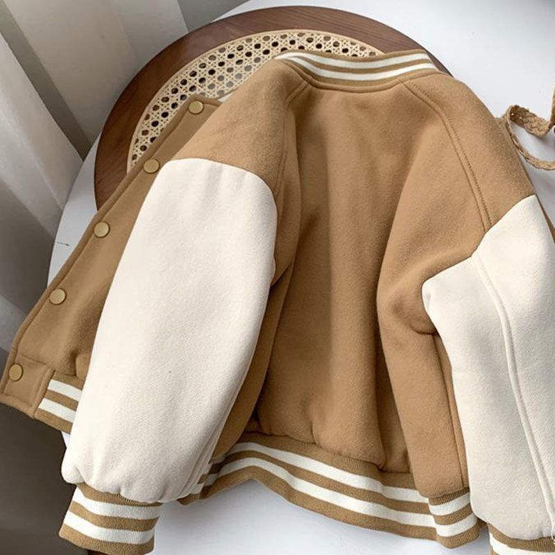 Kids Sports Baseball-styled Jacket - ChoreGirl