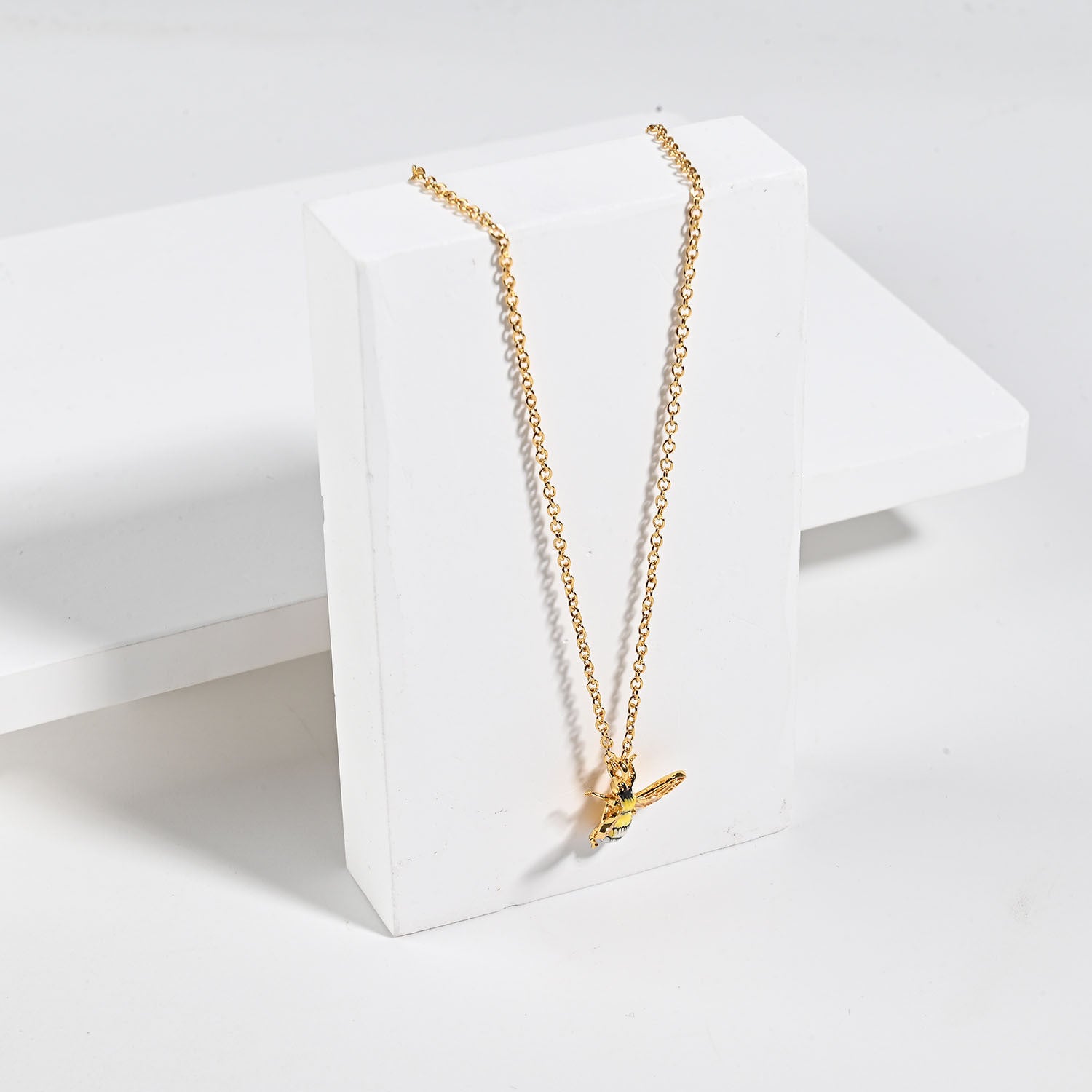 Women's Little Bumble Bee Necklace - ChoreGirl