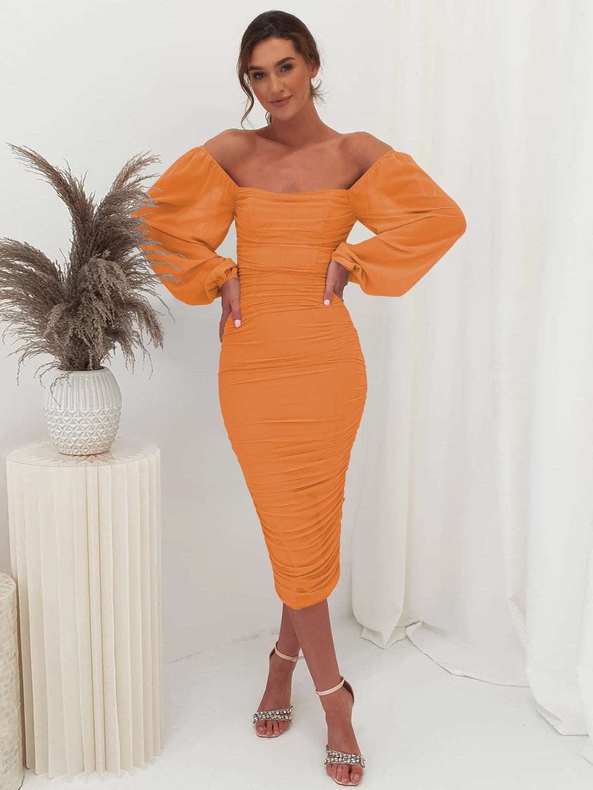 Women's Fashion Lace Stitching Tight Dress - ChoreGirl