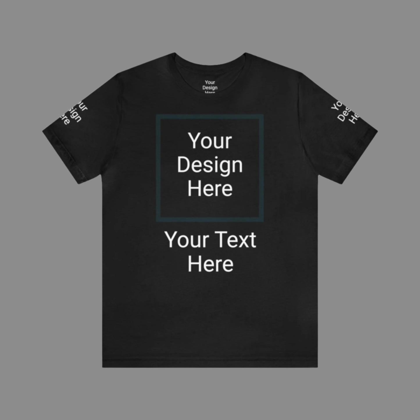 Custom Unisex Personalized Jersey Short Sleeve Tee T-Shirt | Bella+Canvas 3001 | PERSONALIZED - ChoreGirl
