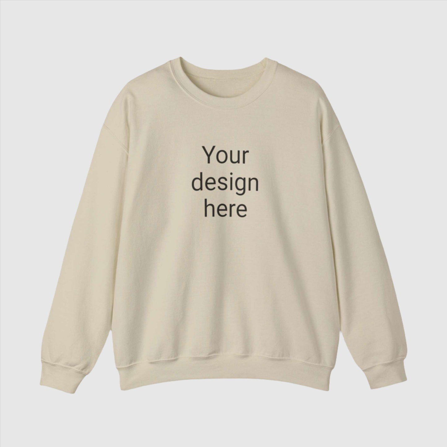 Custom Unisex Heavy Blend Crewneck Sweatshirt | Gildan 18000 | PERSONALIZED - ChoreGirl