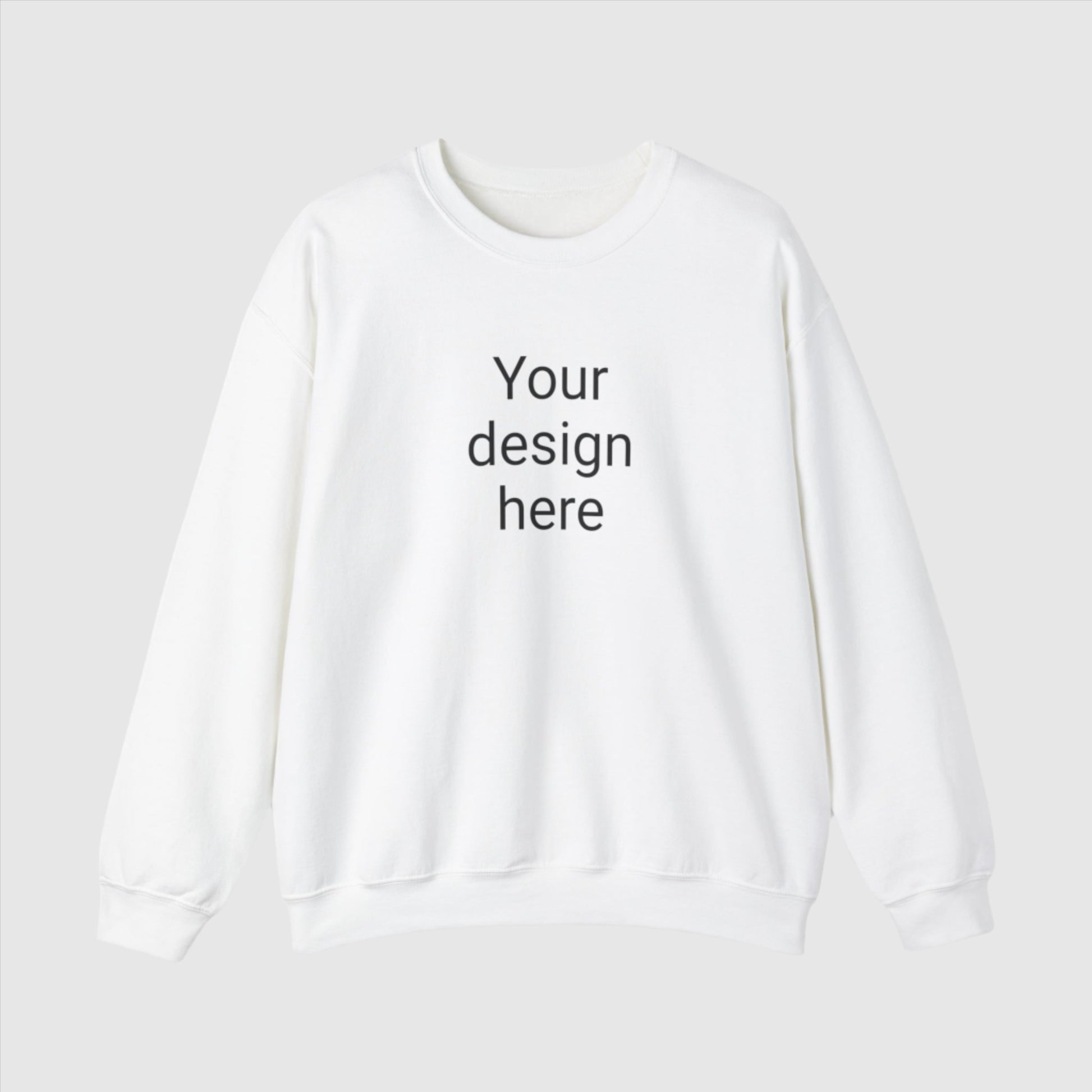 Custom Unisex Heavy Blend Crewneck Sweatshirt | Gildan 18000 | PERSONALIZED - ChoreGirl