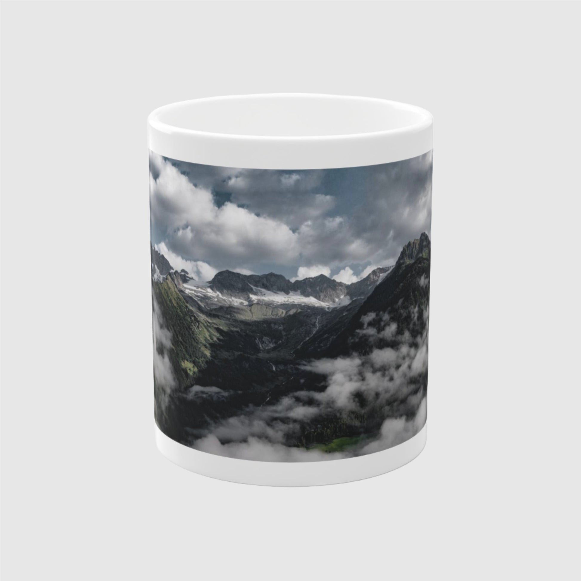 Custom Mountains Print Standard Mug | PERSONALIZED - ChoreGirl