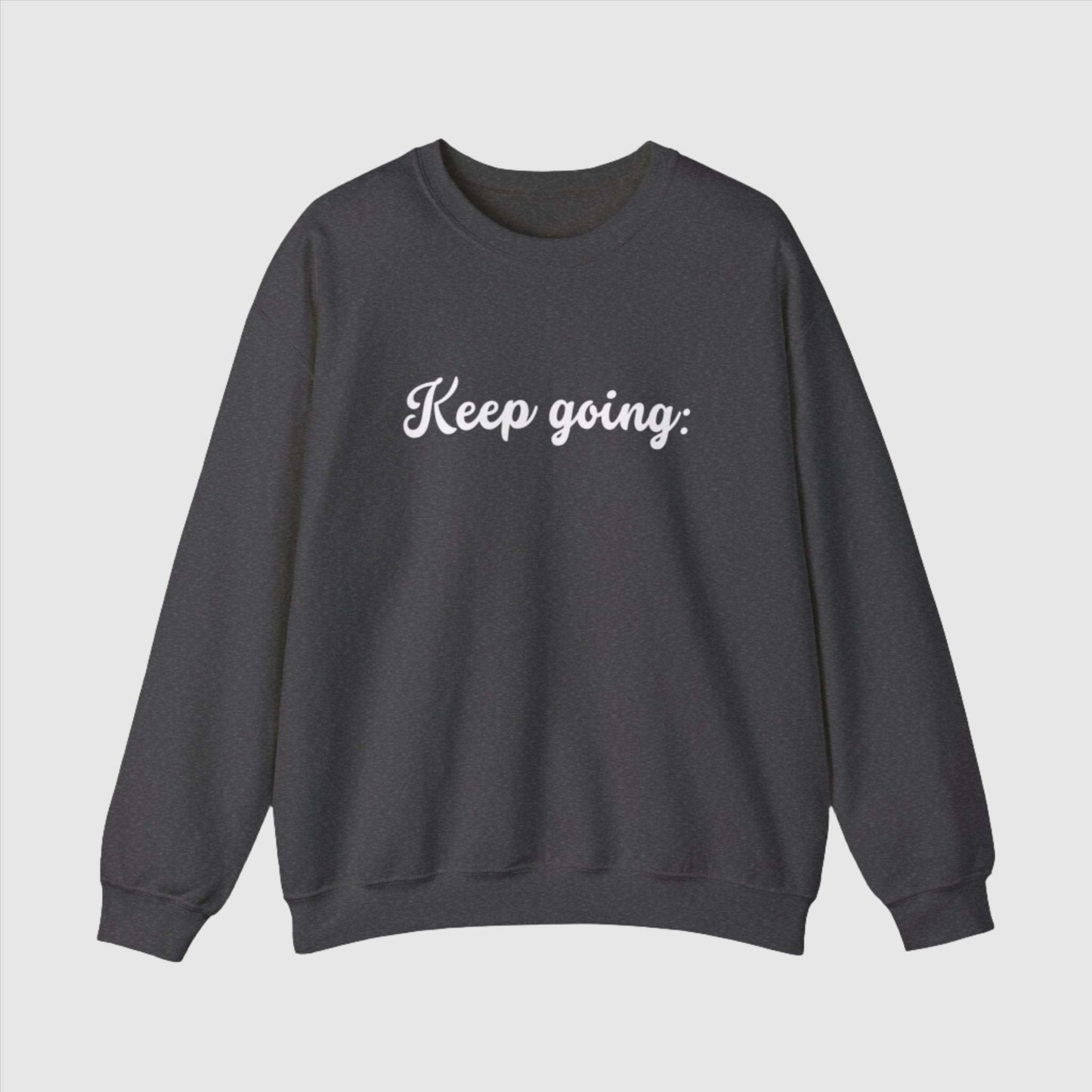 Custom 100 Reasons to Keep Going Unisex Heavy Blend Crewneck Sweatshirt | PERSONALIZED - ChoreGirl
