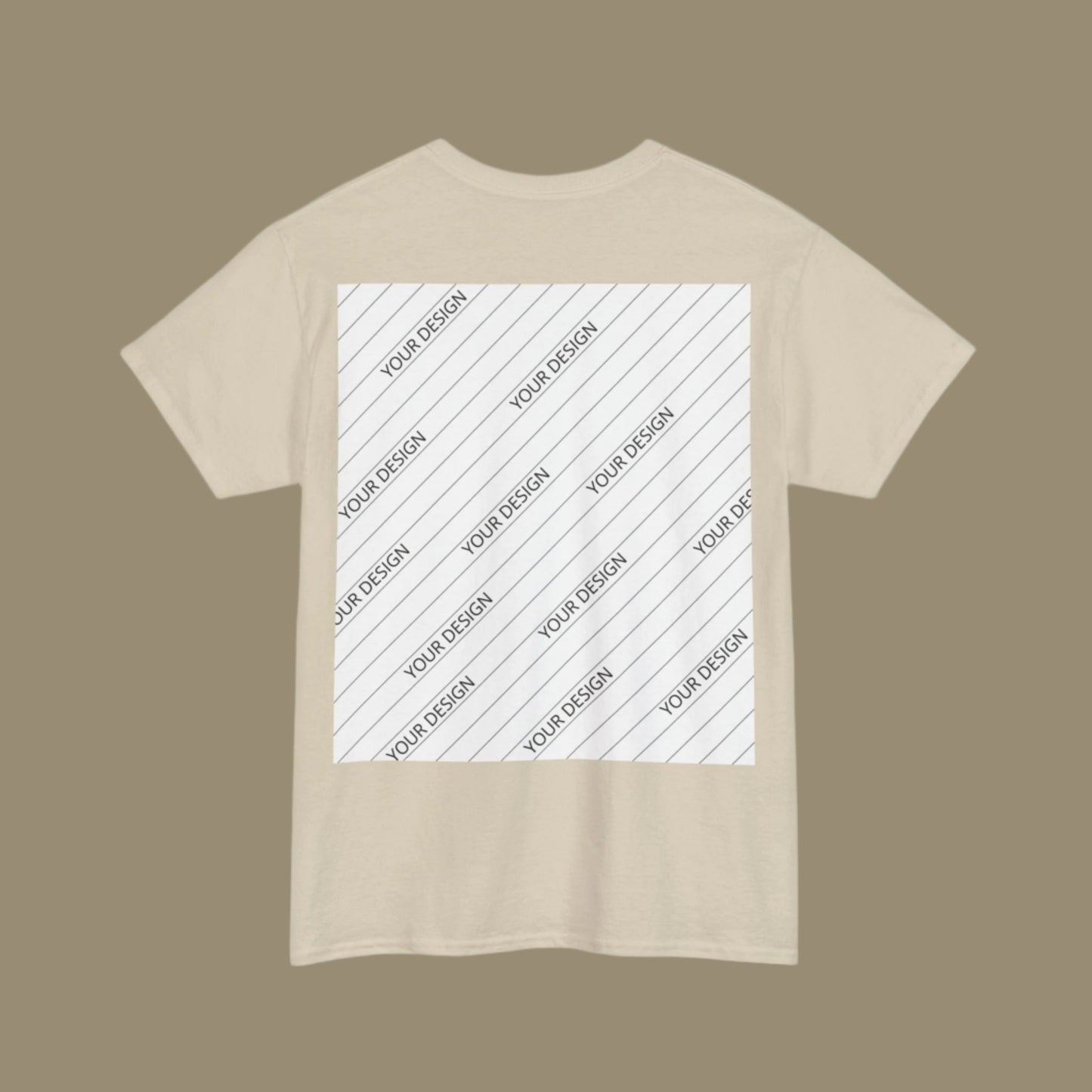 Personalized Custom Made Unisex Heavy Cotton Tee | Gildan 5000 - ChoreGirl