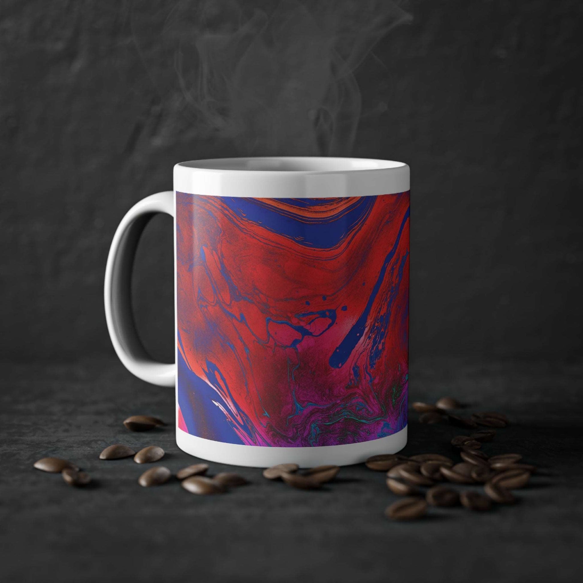 Custom Abstract Modern Design Mug, 11oz | PERSONALIZED - ChoreGirl