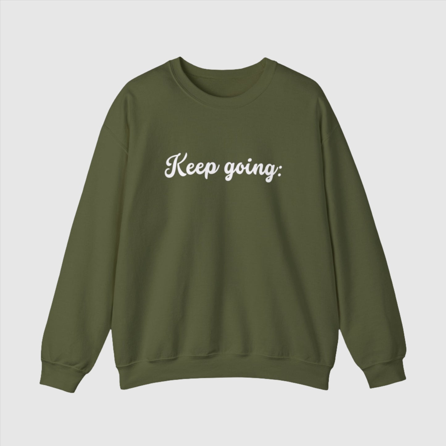 Custom 100 Reasons to Keep Going Unisex Heavy Blend Crewneck Sweatshirt | PERSONALIZED - ChoreGirl