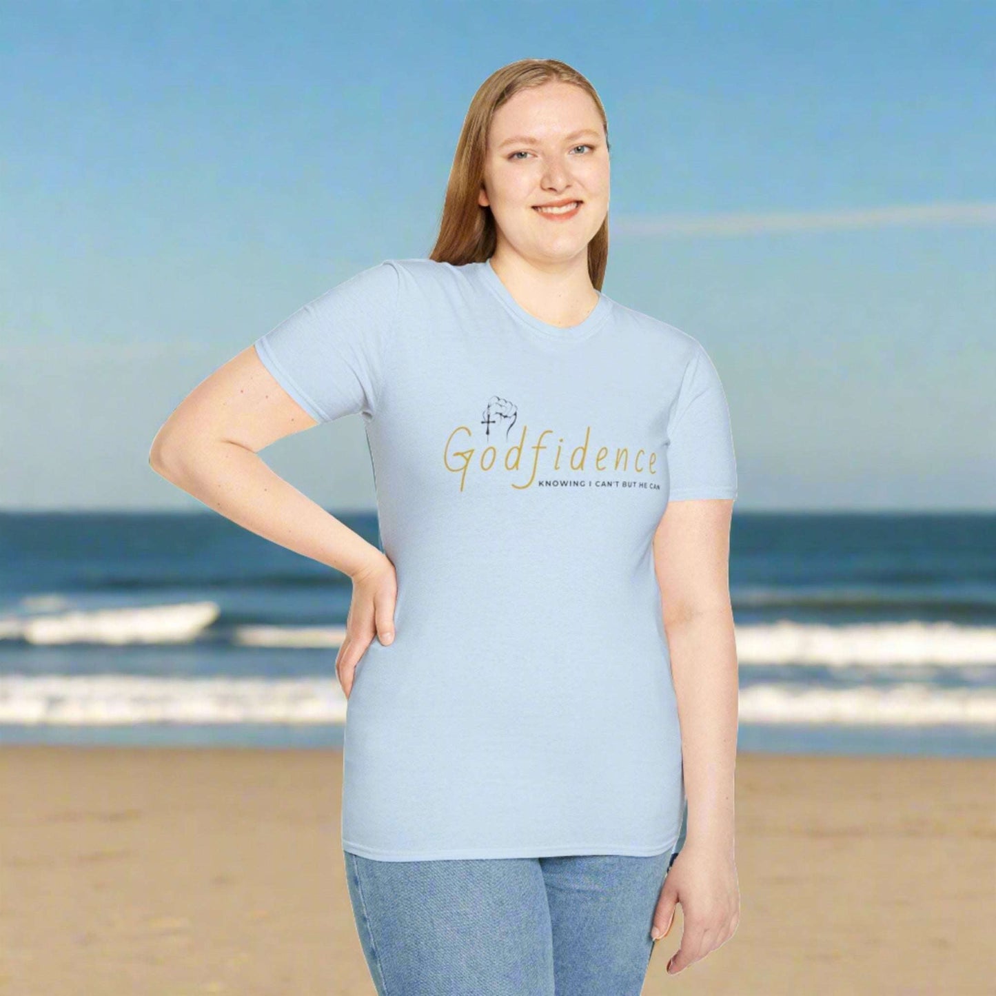 Custom Unisex Godfidence Softstyle T-Shirt | PERSONALIZED - ChoreGirl