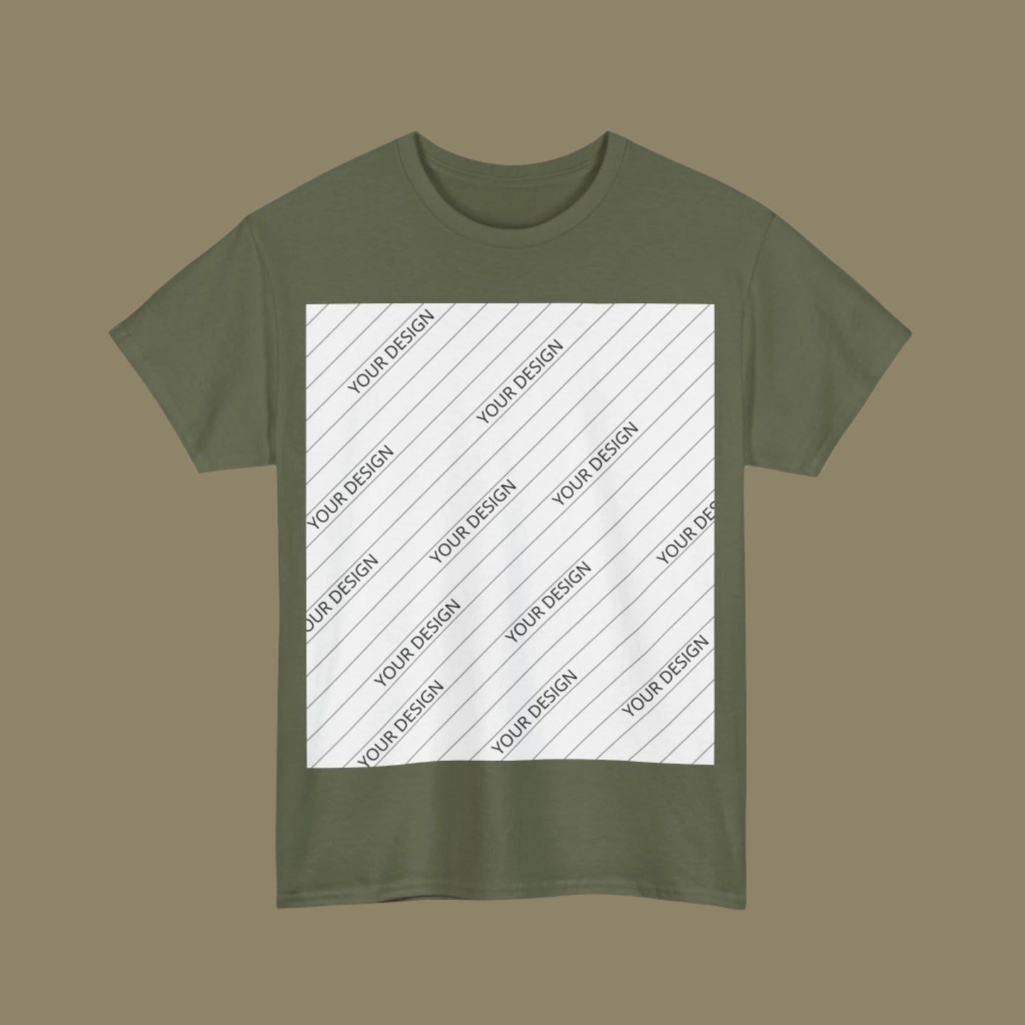Personalized Custom Made Unisex Heavy Cotton Tee | Gildan 5000 - ChoreGirl