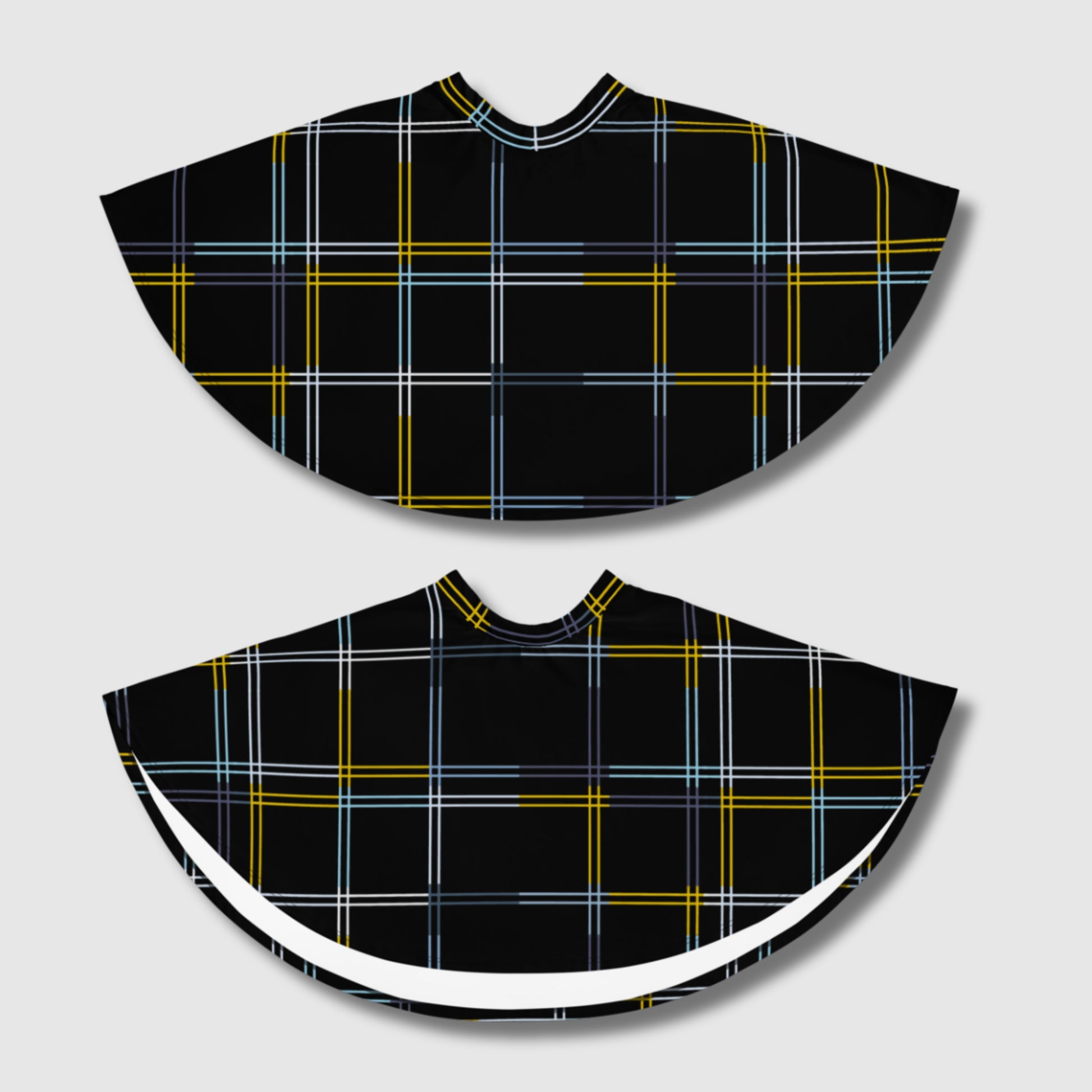 Custom Women's Black Checkered Skater Skirt | PERSONALIZED - ChoreGirl