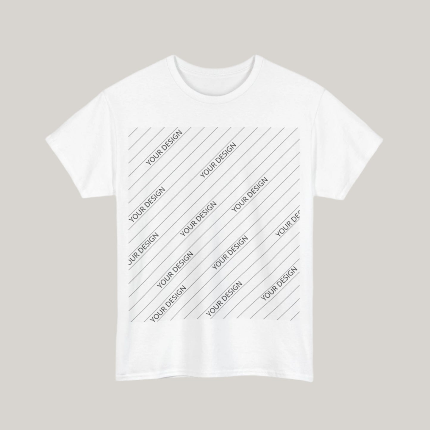Personalized Custom Made Unisex Heavy Cotton Tee | Gildan 5000 - ChoreGirl