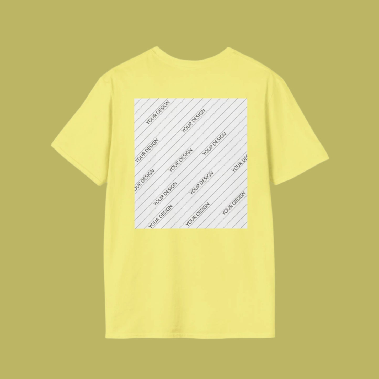 Personalized Custom Made Unisex Softstyle T-Shirt | Gildan 64000 - ChoreGirl