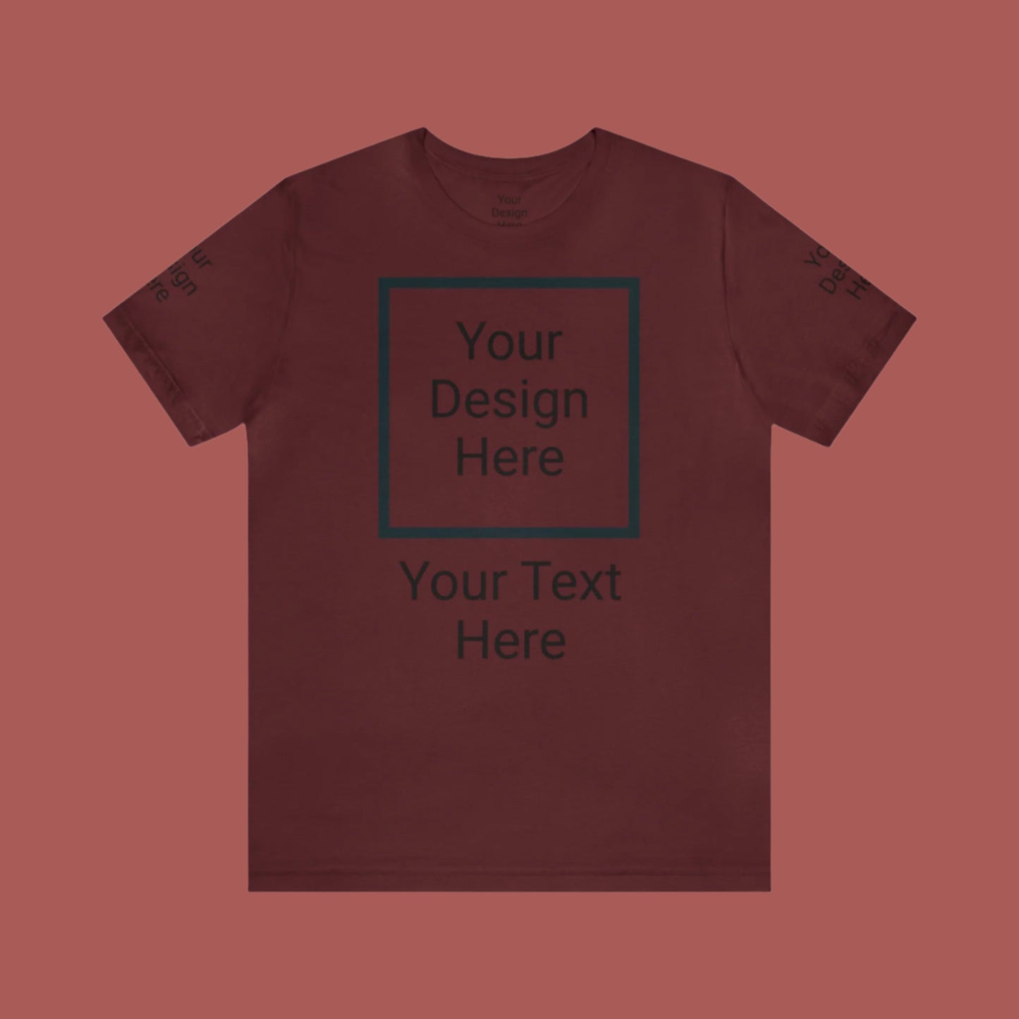 Custom Unisex Personalized Jersey Short Sleeve Tee T-Shirt | Bella+Canvas 3001 | PERSONALIZED - ChoreGirl