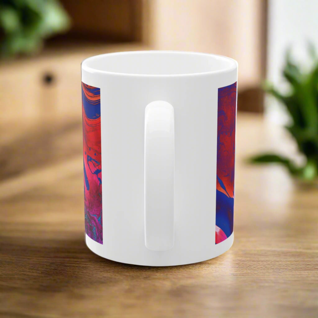 Custom Abstract Modern Design Mug, 11oz | PERSONALIZED - ChoreGirl