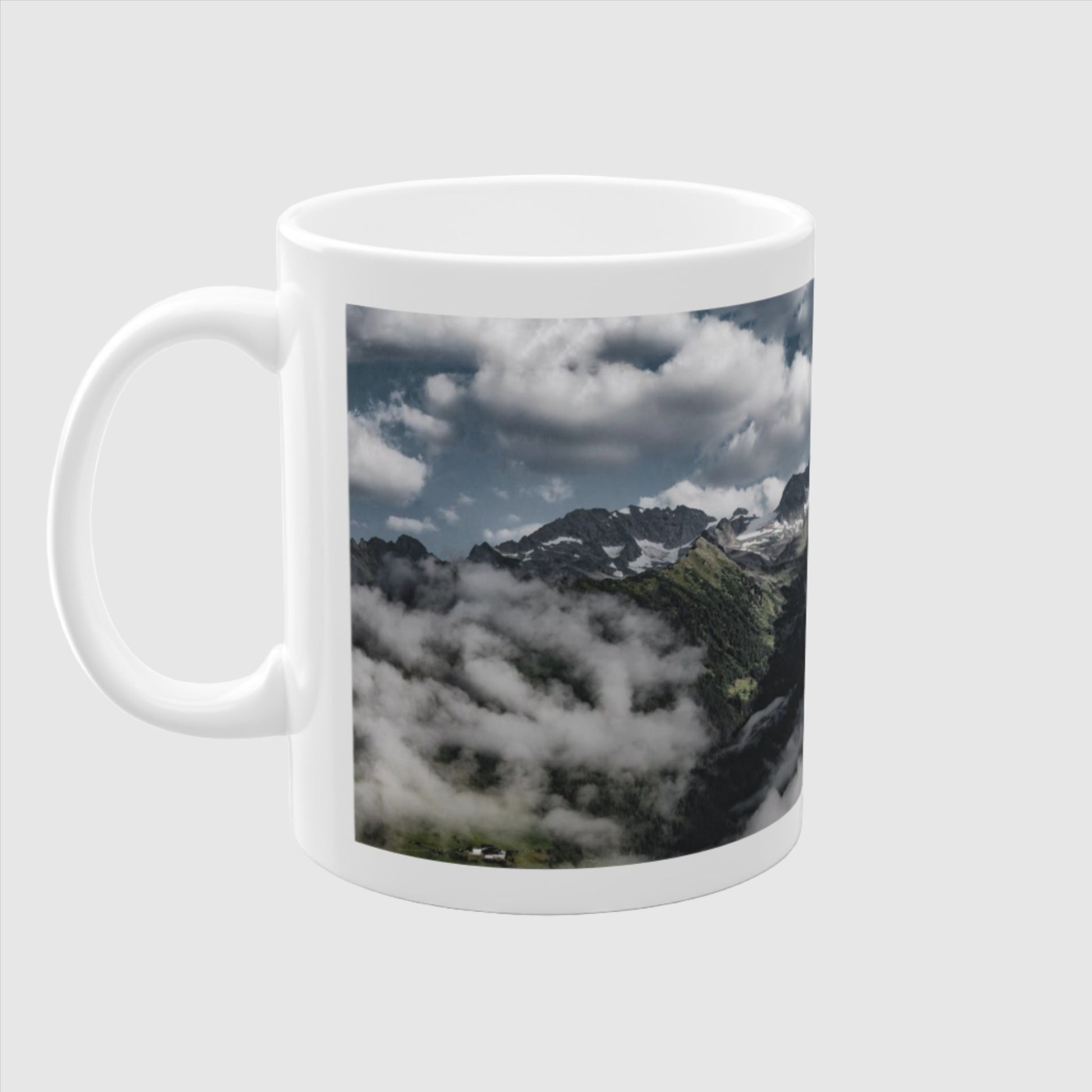 Custom Mountains Print Standard Mug | PERSONALIZED - ChoreGirl