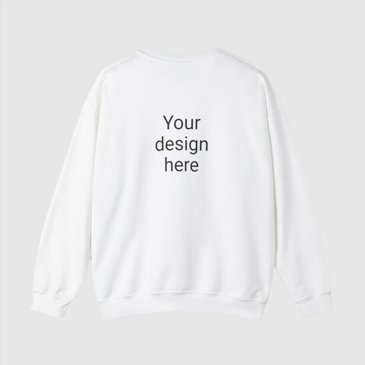 Custom Unisex Heavy Blend Crewneck Sweatshirt | Gildan 18000 | PERSONALIZED - ChoreGirl