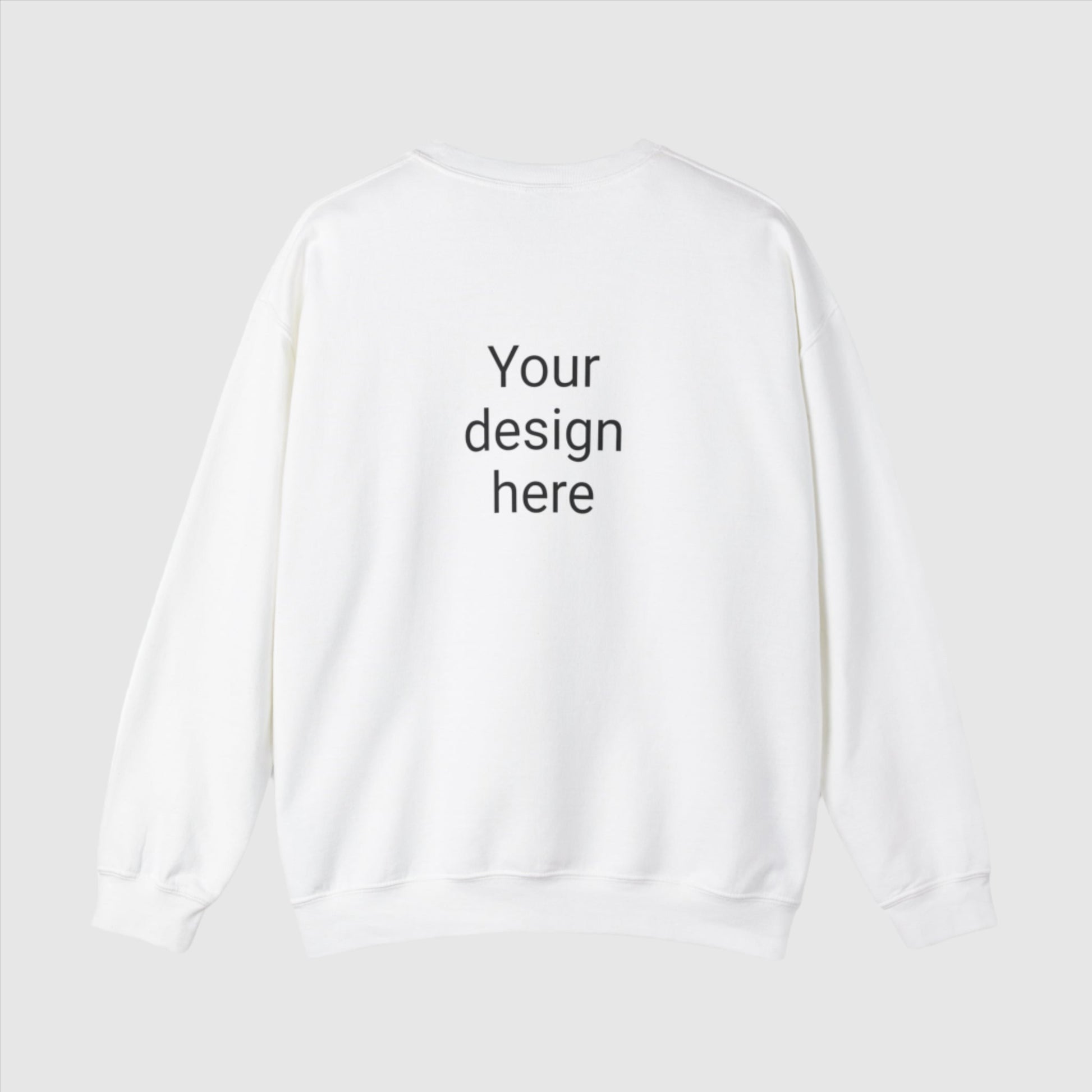 Custom Unisex Heavy Blend Crewneck Sweatshirt | Gildan 18000 | PERSONALIZED - ChoreGirl