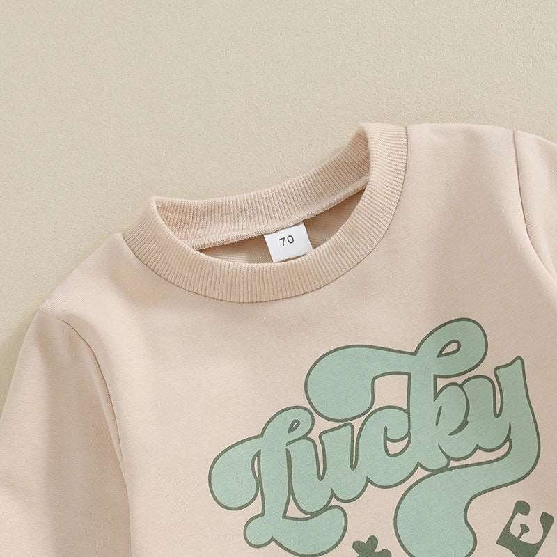 Baby Long Sleeved Sweatshirt and Sweatpants Outfit Set - ChoreGirl