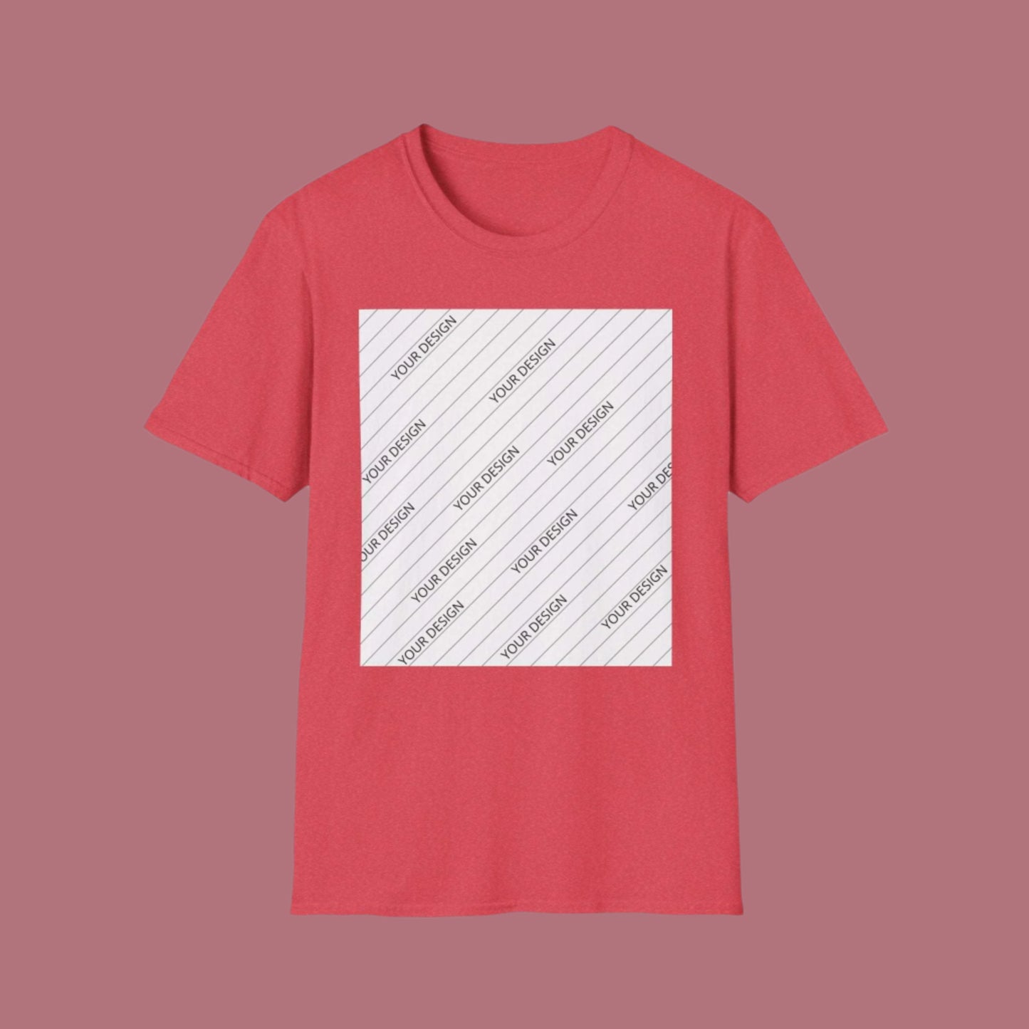 Personalized Custom Made Unisex Softstyle T-Shirt | Gildan 64000 - ChoreGirl