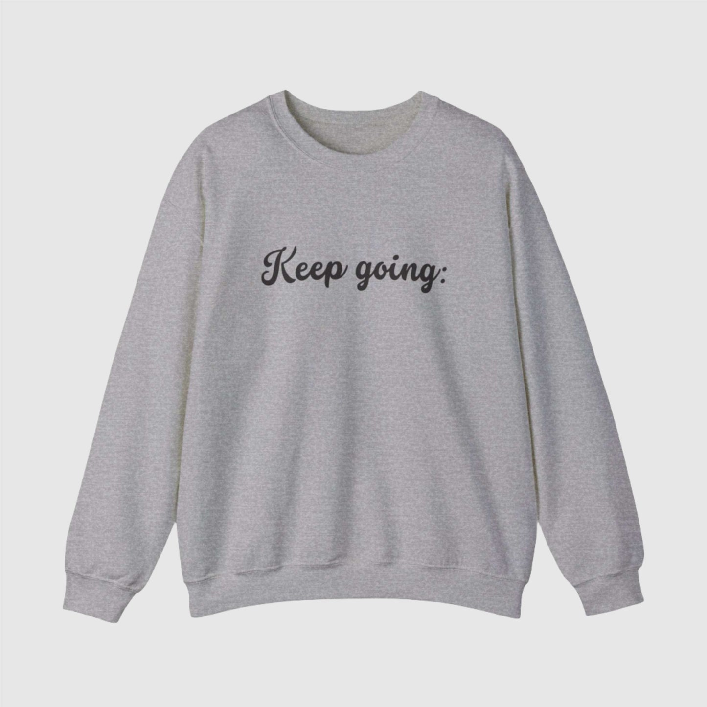 Custom 100 Reasons to Keep Going Unisex Heavy Blend Crewneck Sweatshirt | PERSONALIZED - ChoreGirl