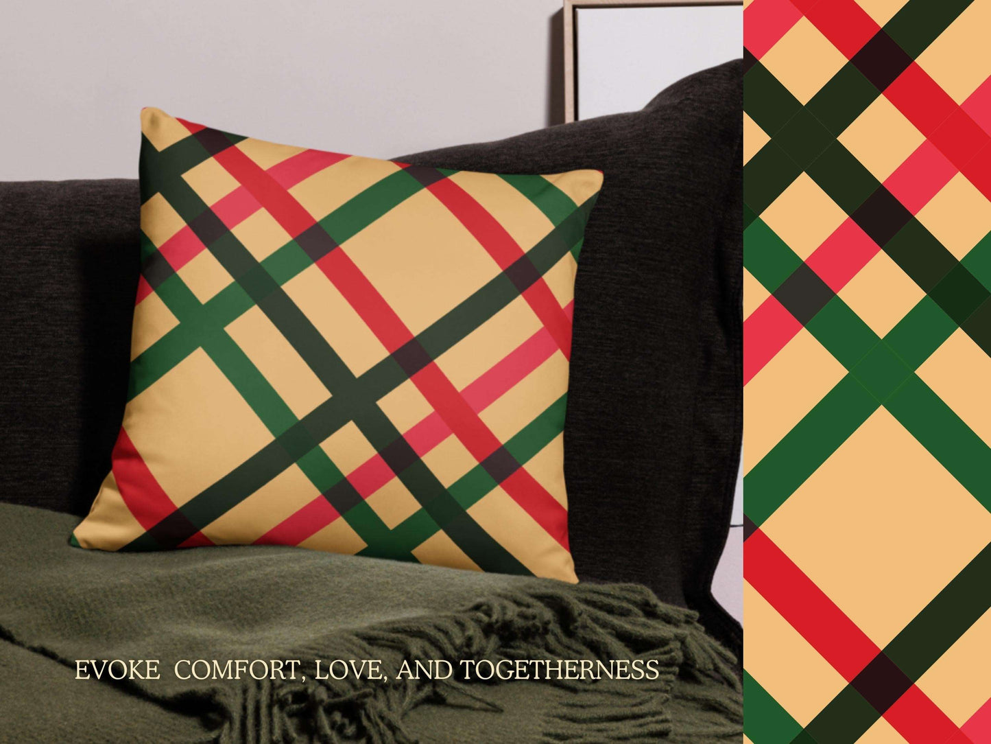 Custom Simple Retro Geometric Design Pillow Case (no insert pillow) | PERSONALIZED - ChoreGirl