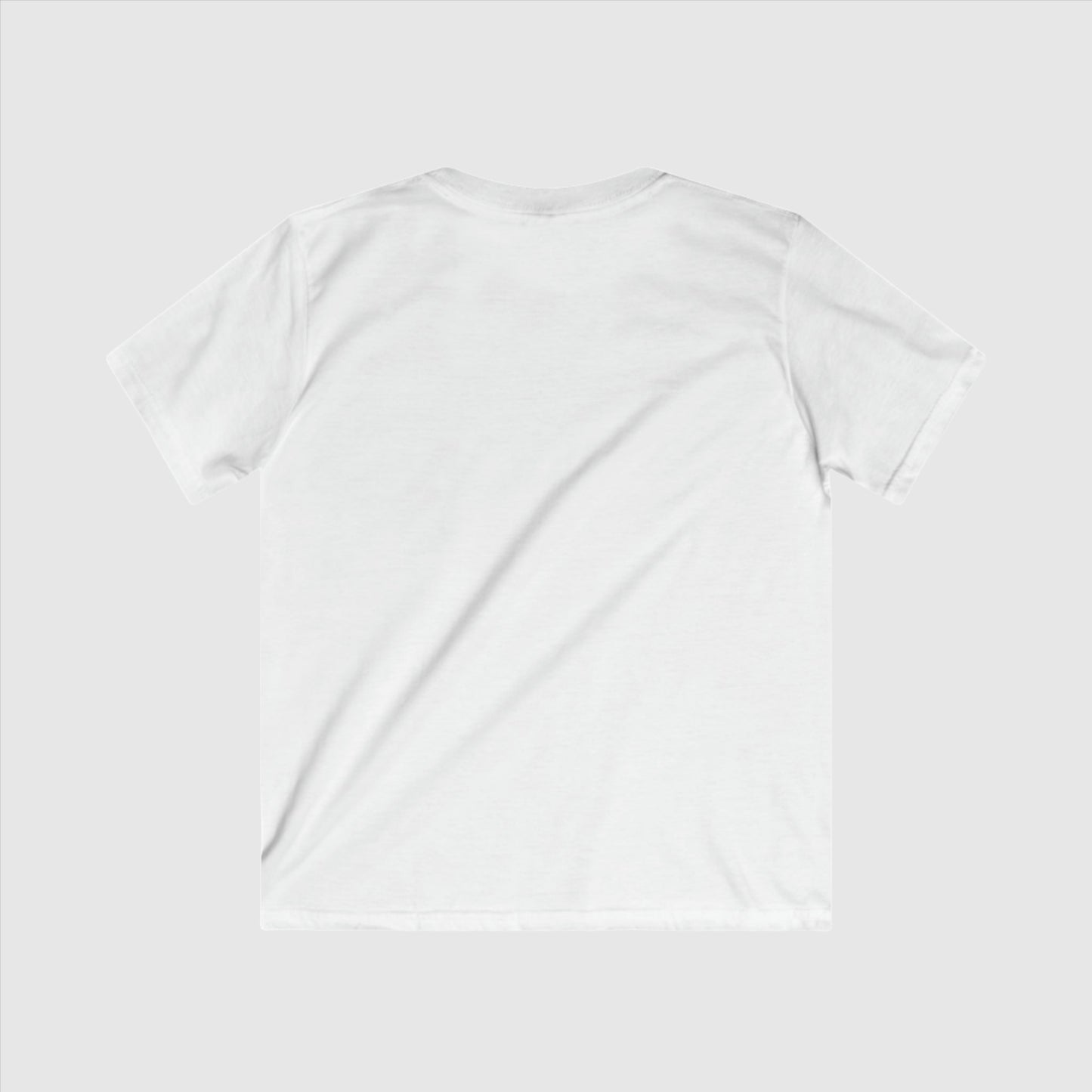 Kids Custom Name and Icon Neck Label Simple Blank Tee | PERSONALIZED - ChoreGirl