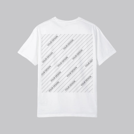 Custom Unisex Garment-Dyed T-Shirt - Personalize Your Design - ChoreGirl