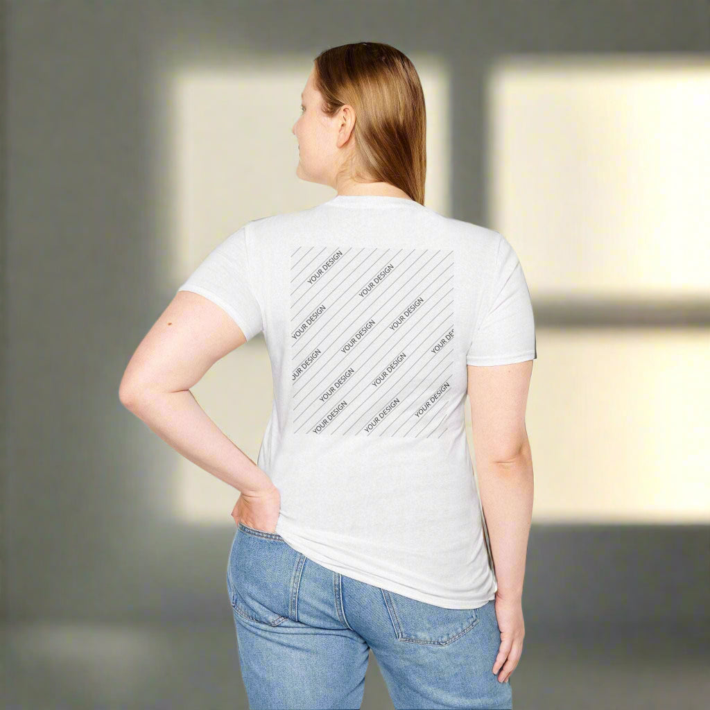 Personalized Custom Made Unisex Softstyle T-Shirt | Gildan 64000 - ChoreGirl