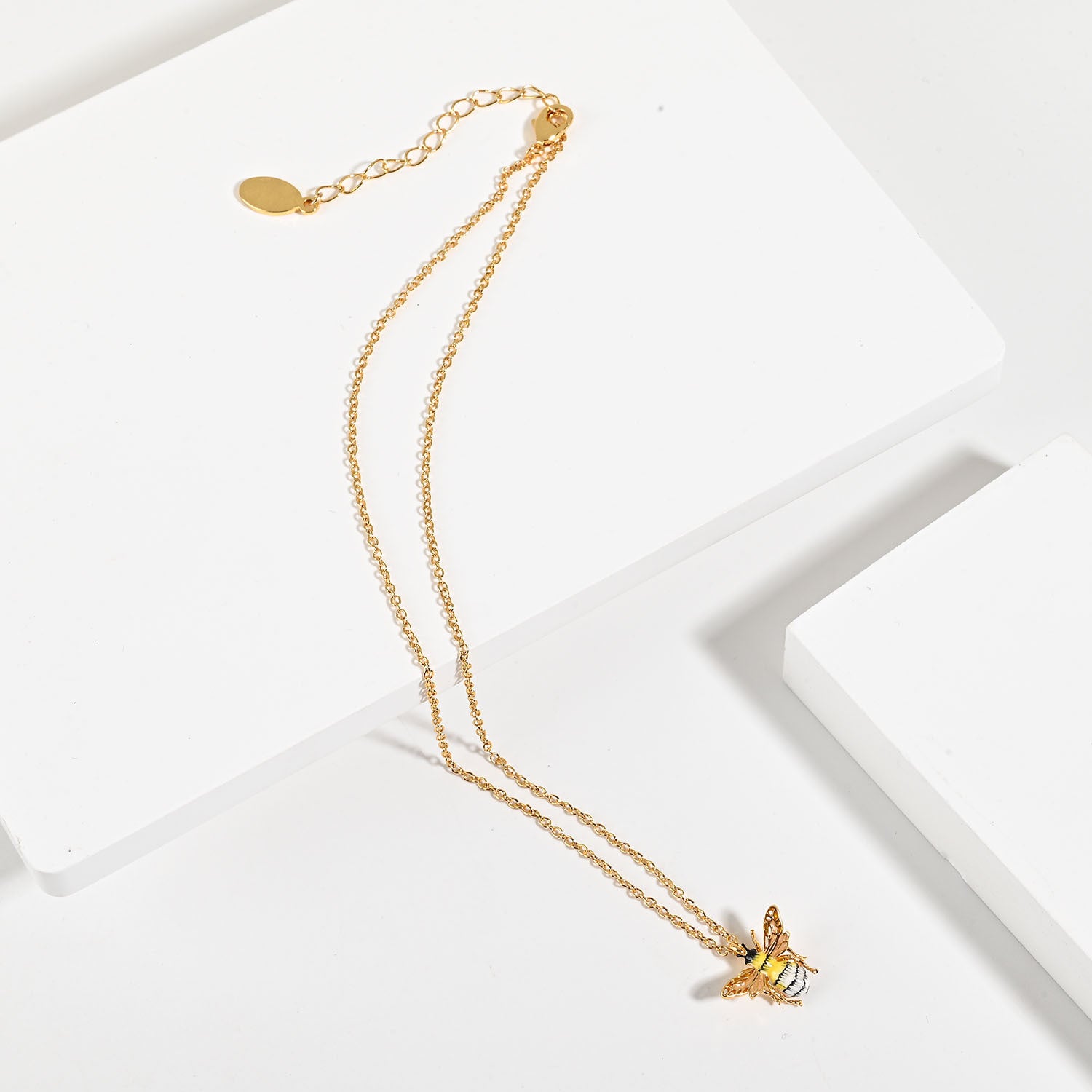 Women's Little Bumble Bee Necklace - ChoreGirl