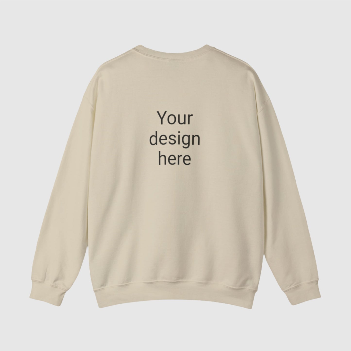 Custom Unisex Heavy Blend Crewneck Sweatshirt | Gildan 18000 | PERSONALIZED - ChoreGirl
