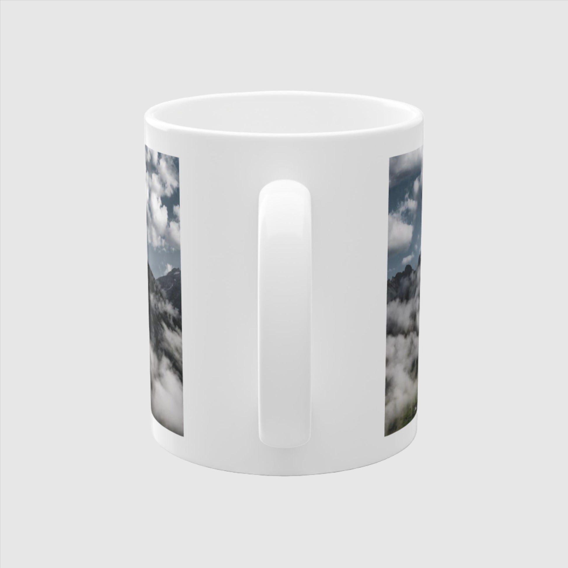 Custom Mountains Print Standard Mug | PERSONALIZED - ChoreGirl