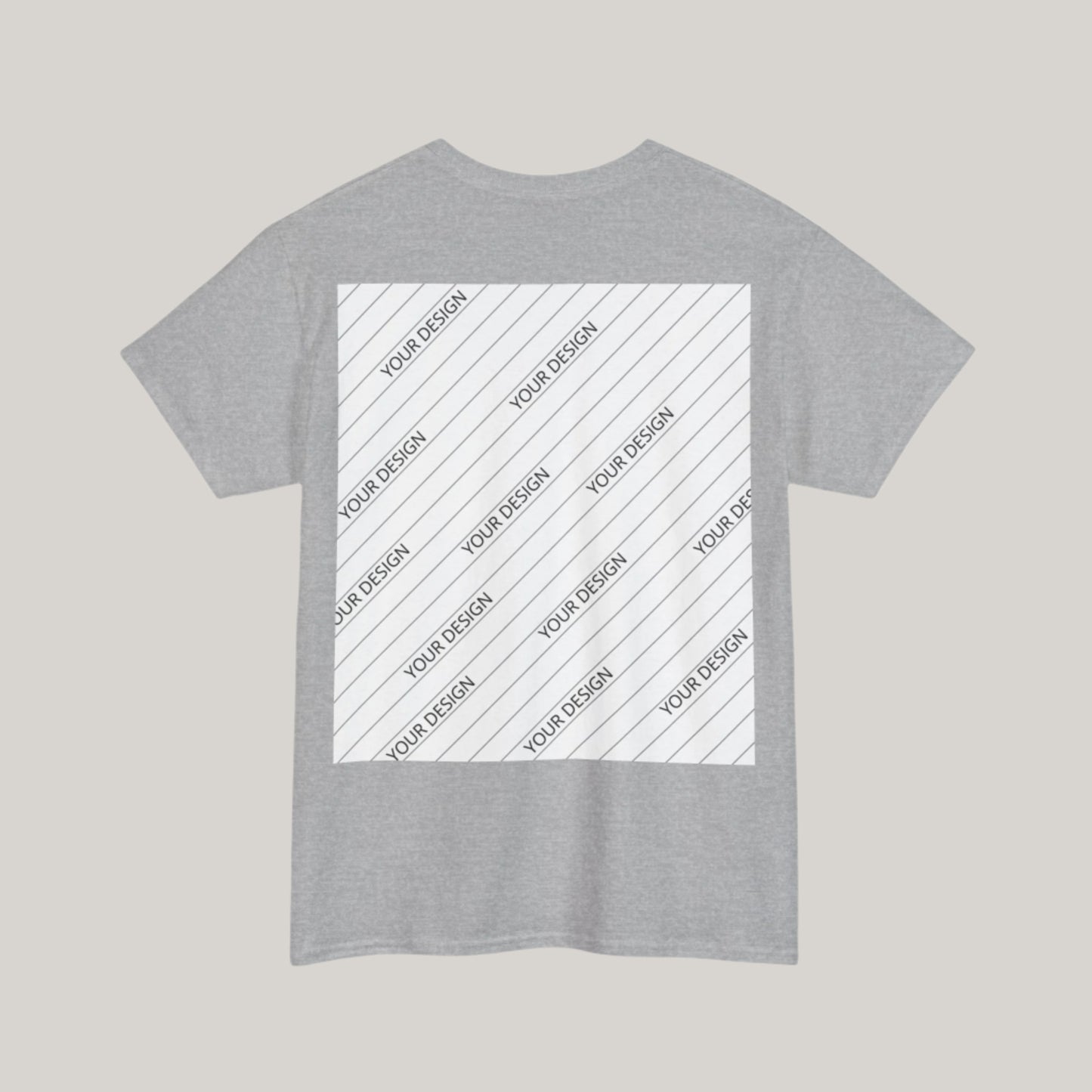 Personalized Custom Made Unisex Heavy Cotton Tee | Gildan 5000 - ChoreGirl