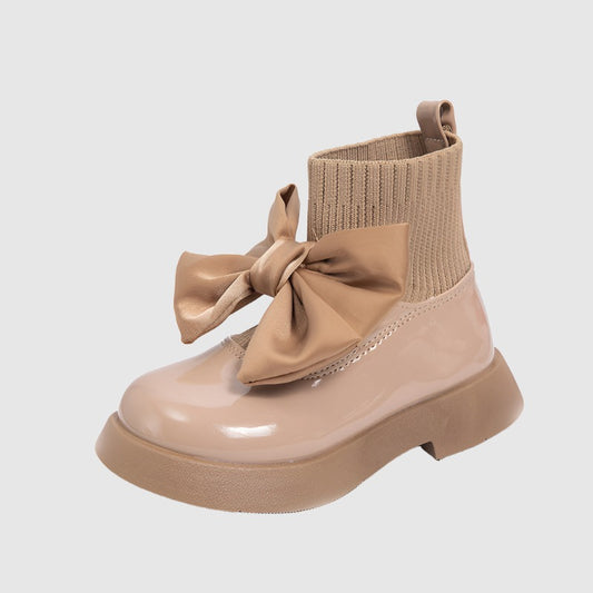 Girls Little Bow Princess Style Rubber Boots - ChoreGirl