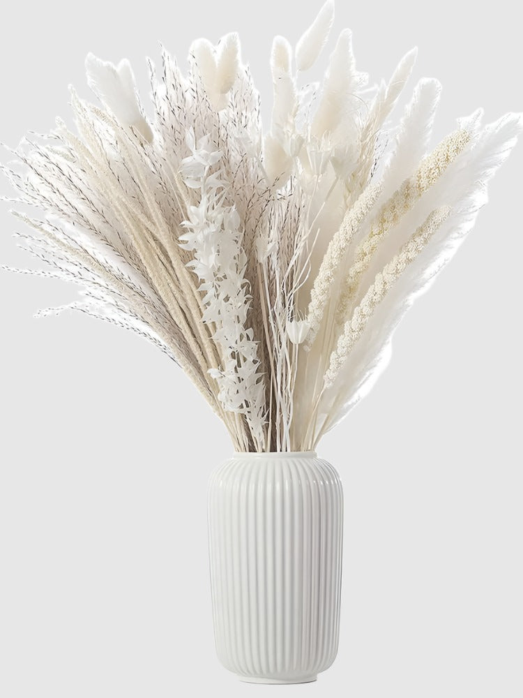 Bouquet of Small Dried Reed Flowers, 80 pieces - ChoreGirl