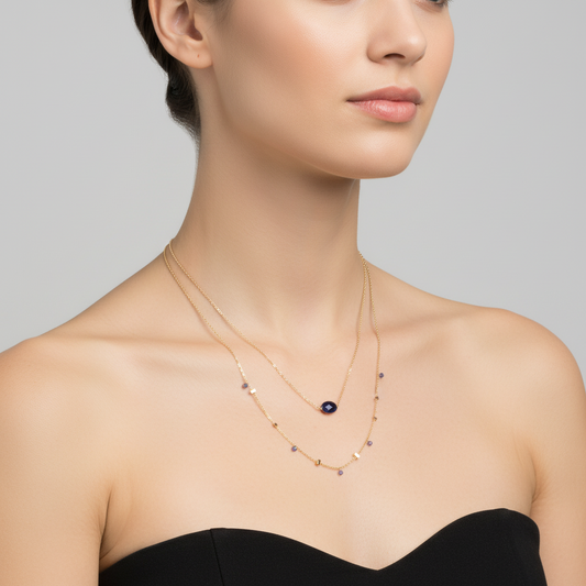 Women's Multi-layer Crystal Necklace