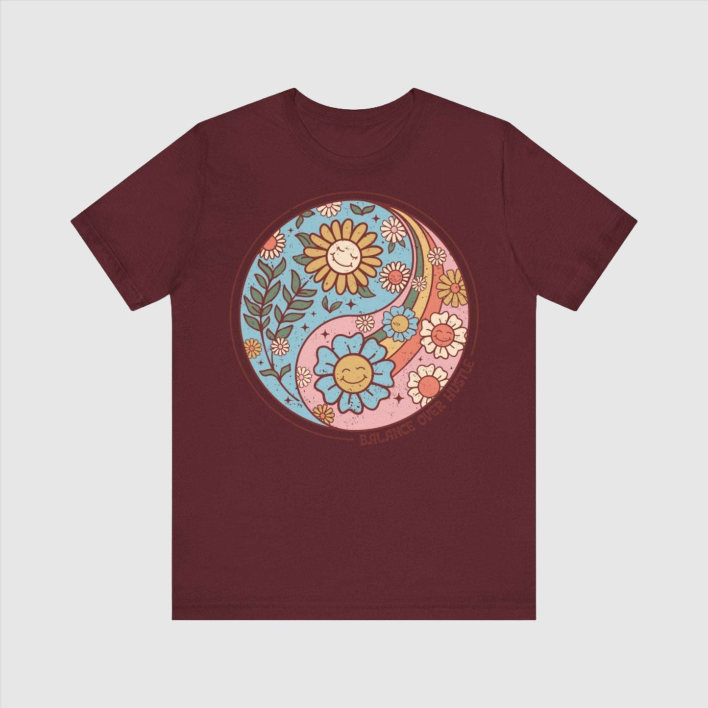 Custom Unisex Boho Jersey Short Sleeve Tee | PERSONALIZED - ChoreGirl