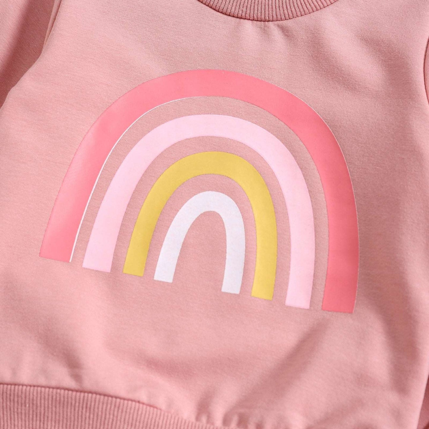 Baby Girl Long-sleeved Sweatshirt and Pants Two-piece Outfit Set - ChoreGirl