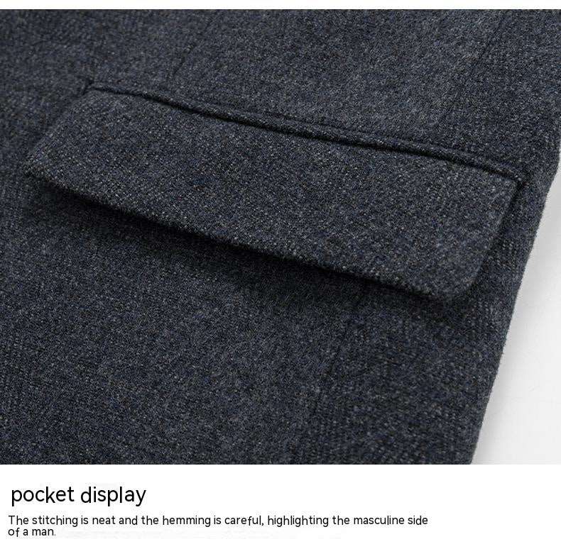 Men's Casual Warm Suit Jacket - ChoreGirl