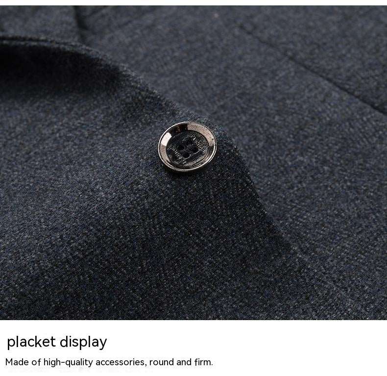 Men's Casual Warm Suit Jacket - ChoreGirl