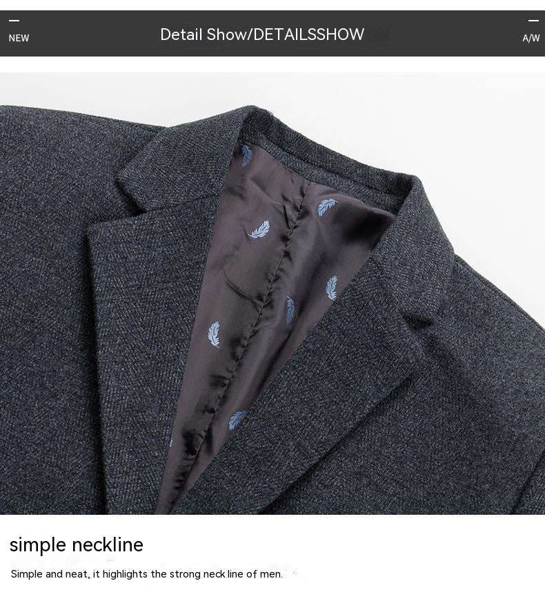 Men's Casual Warm Suit Jacket - ChoreGirl