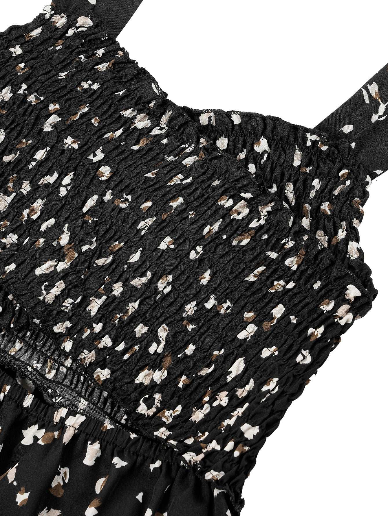 Women's Floral Printed Dress - ChoreGirl