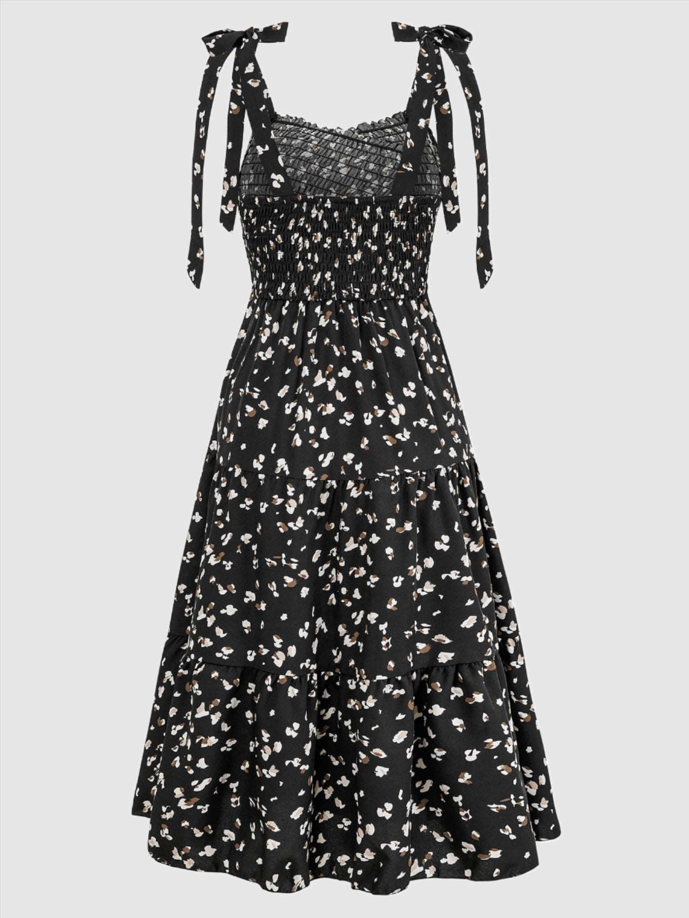 Women's Floral Printed Dress - ChoreGirl