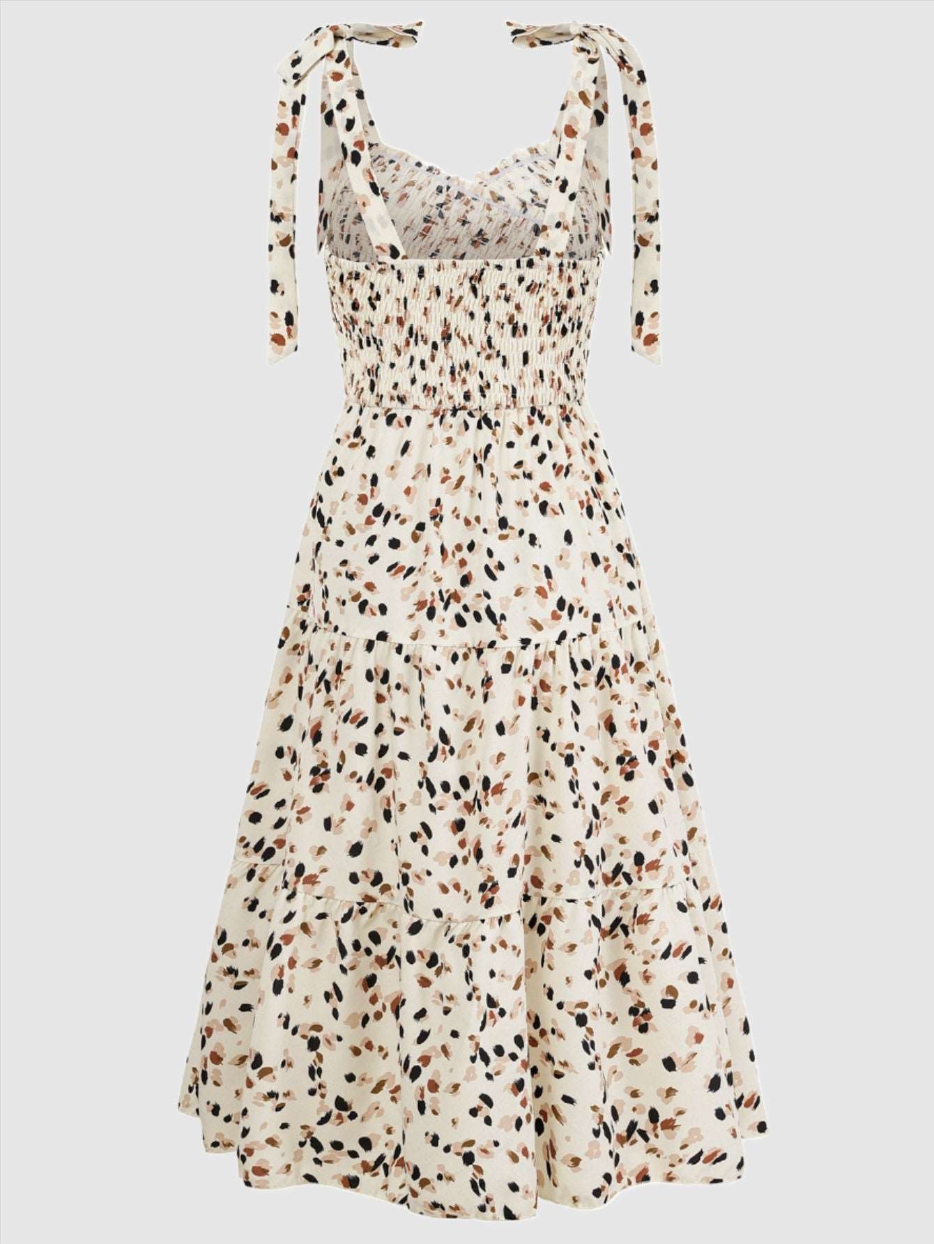 Women's Floral Printed Dress - ChoreGirl