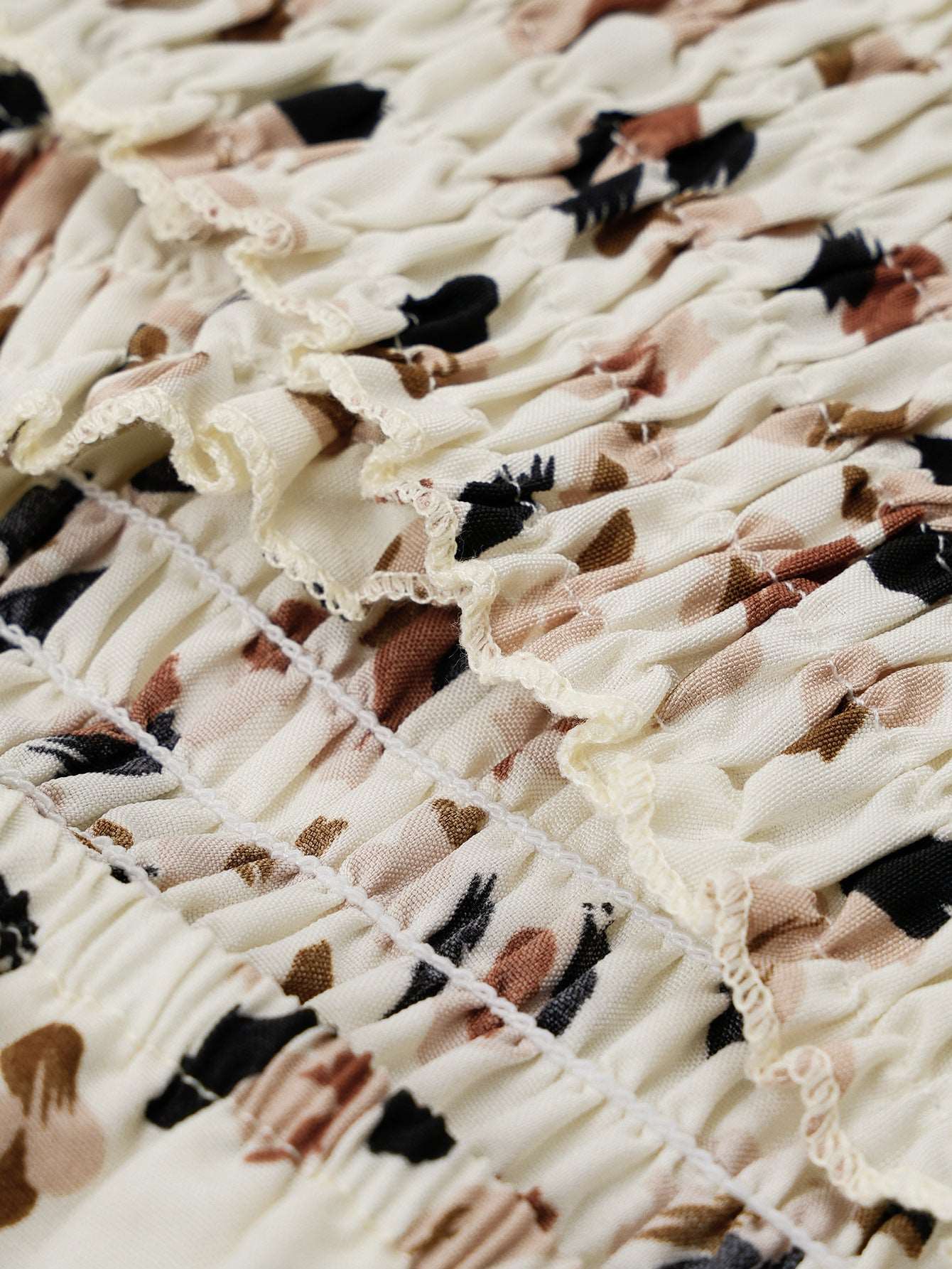 Women's Floral Printed Dress - ChoreGirl