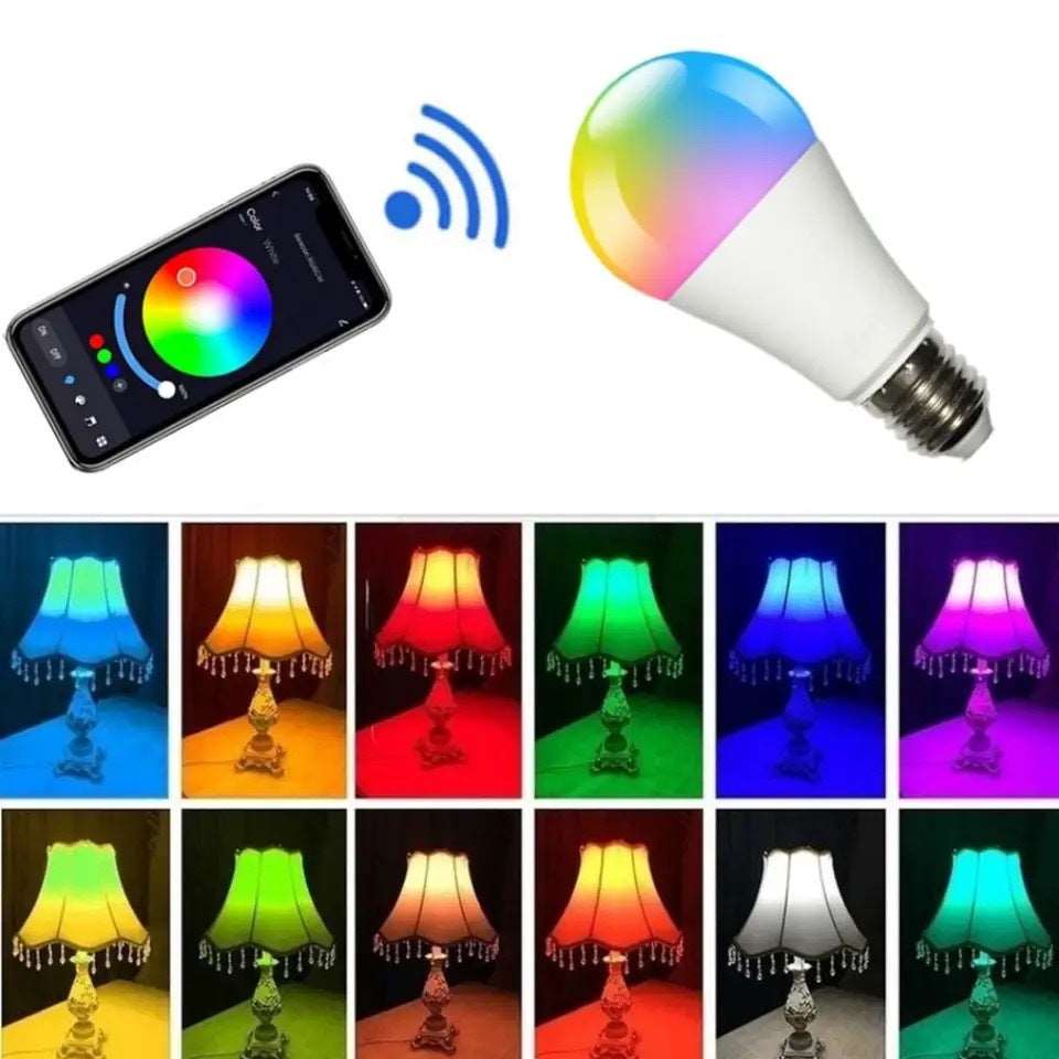 Bluetooth Smart Life Control Color Changing Bulb - ChoreGirl