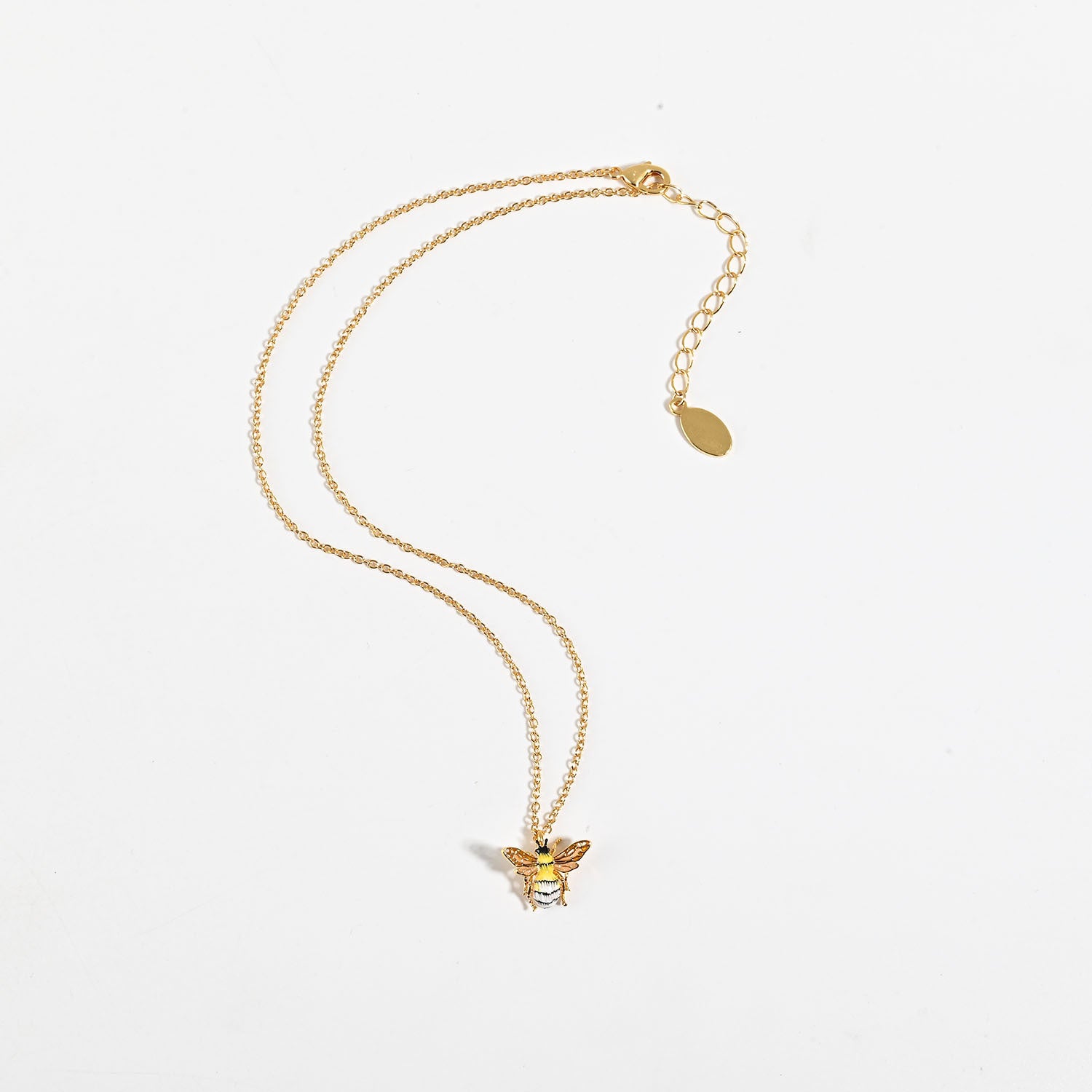 Women's Little Bumble Bee Necklace - ChoreGirl